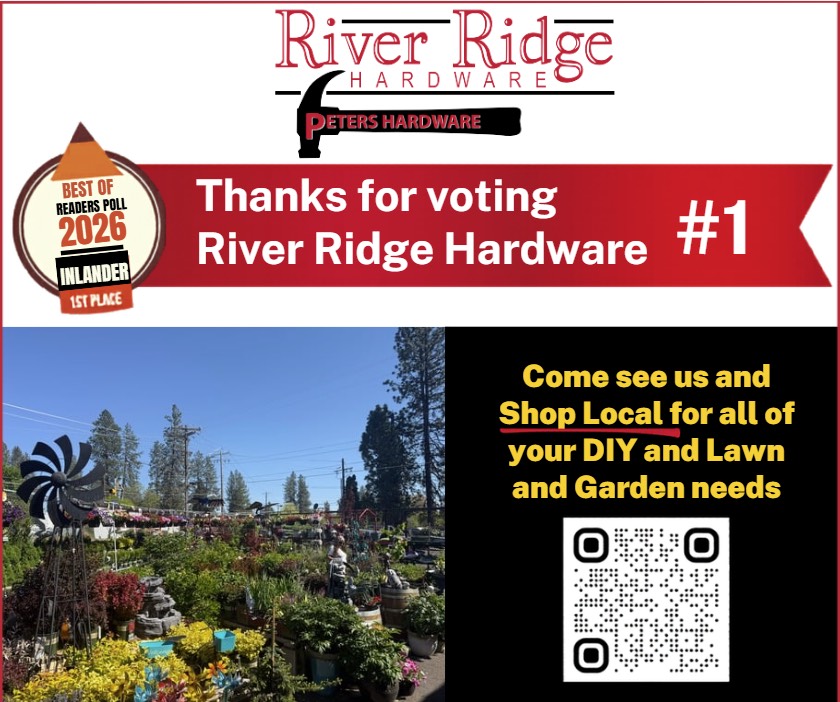 Thanks for voting River Ridge Hardware #1
